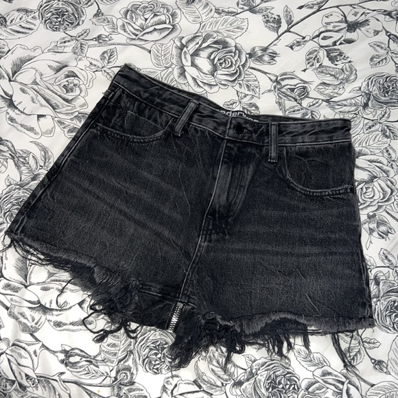 ALEXANDER WANG Bite Zip High Rise Cut Off Short - Picture 5 of 8